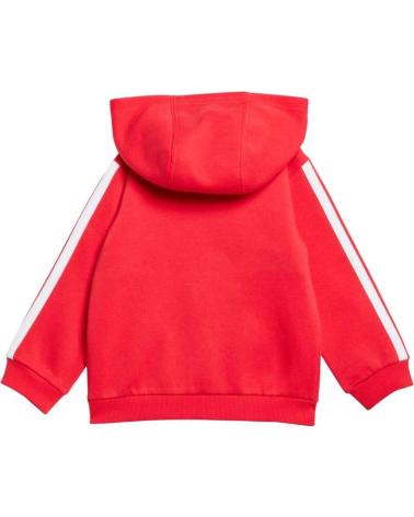 ADIDAS TWO-TONE RED AND BLACK TRACKSUIT NAN