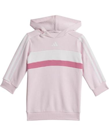 ADIDAS BABY GIRL SPORT SET HOODIE AND PINK LEGGINGS NAN