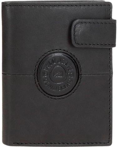 CARTERA PEPE JEANS HOMBRE NEGRA CON MONEDERO Y CIERRE DE SOLAPA NAN