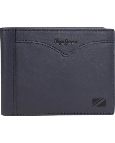 CARTERA BIFOLD PEPE JEANS AZUL MARINO CON MONEDERO NAN