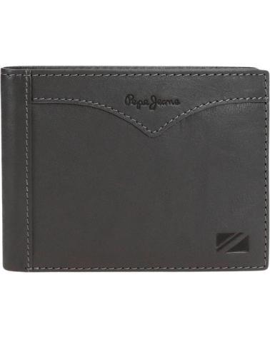 CARTERA BIFOLD PEPE JEANS GRIS ANTRACITA CON MONEDERO NAN