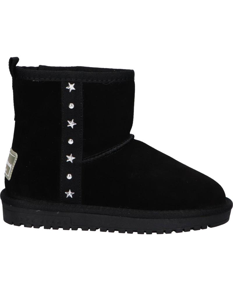 BOTAS PEPE JEANS DISS ROCK G PGS500005 PRETAS COM TACHAS 999BLACK