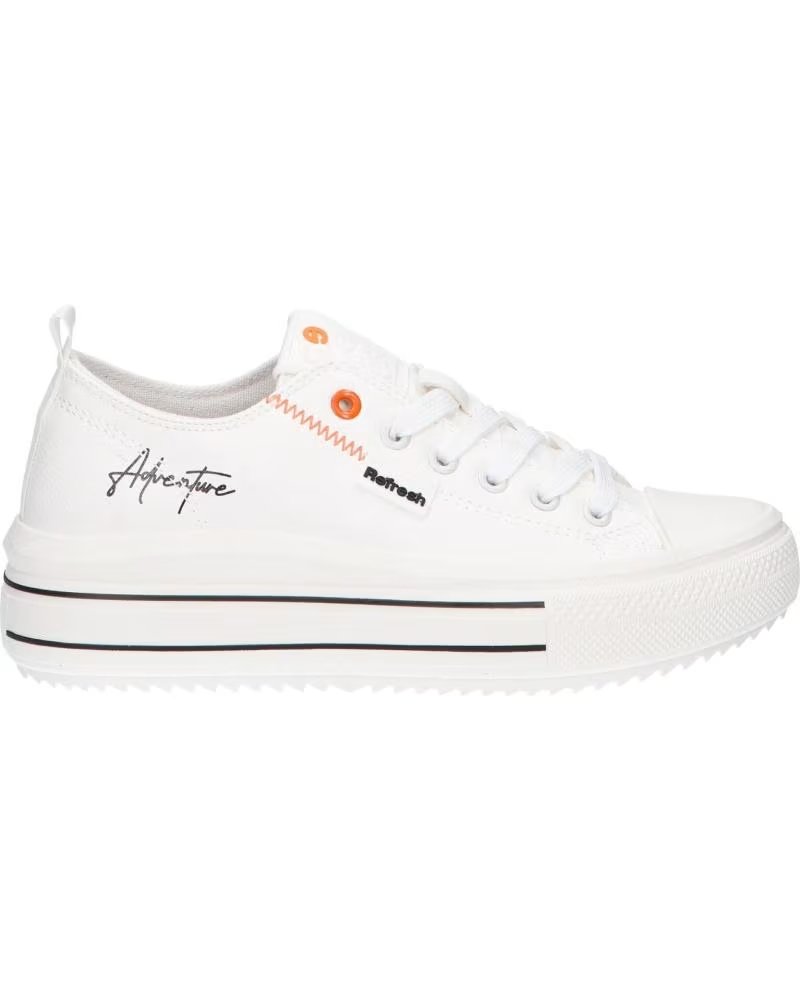 Home-REFRESH-REFRESH CANVAS PLATFORM SNEAKERS 172940 WHITE-BLANCO