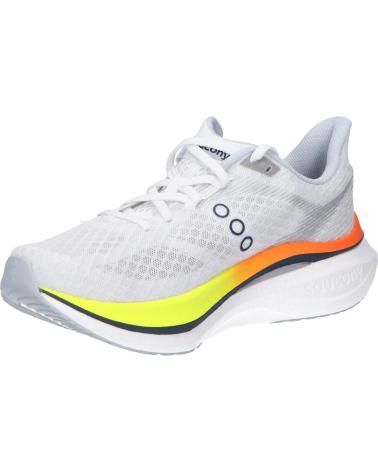 SAUCONY ENDORPHIN SPEED 5 S21007-243 WHITE-CITRON RUNNING SHOES WHITE-CITRON