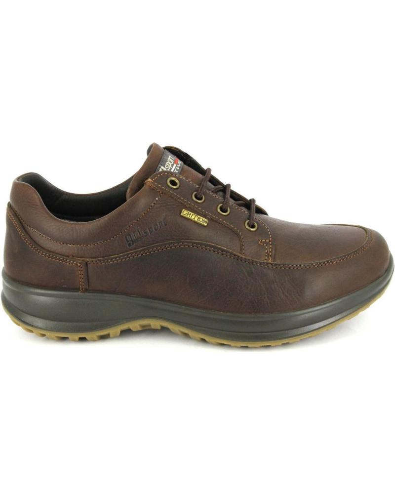 GRISPORT 8641 ZAPATOS CON CORDONES DE HOMBRE PIEL MARRON