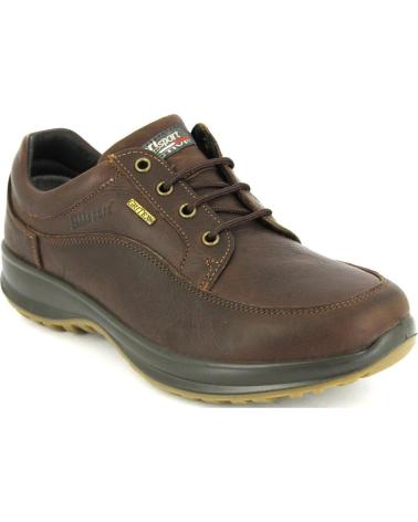 GRISPORT 8641 ZAPATOS CON CORDONES DE HOMBRE PIEL MARRON