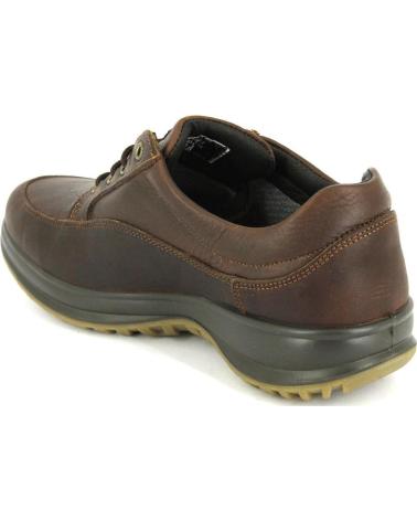 GRISPORT 8641 ZAPATOS CON CORDONES DE HOMBRE PIEL MARRON