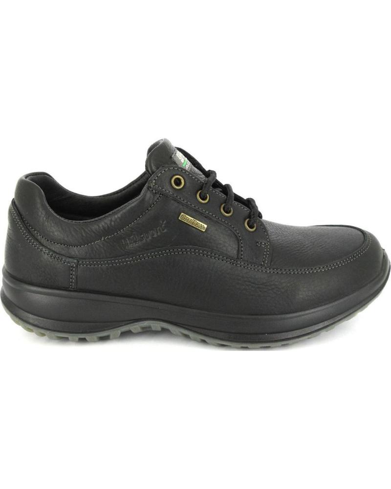 GRISPORT 8641 ZAPATOS CON CORDONES DE HOMBRE PIEL NEGRO