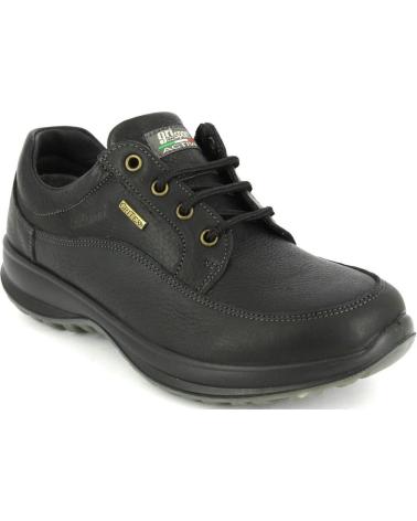GRISPORT 8641 ZAPATOS CON CORDONES DE HOMBRE PIEL NEGRO
