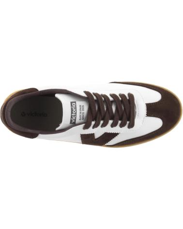 TÊNIS VICTORIA BERLIN CICLISTA 1126207 CLÁSSICOS BRANCO E CHOCOLATE BLANCO