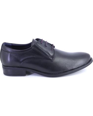FLUCHOS 8410 SCHNÜRSCHUHE AUS LEDER SCHWARZ NEGRO
