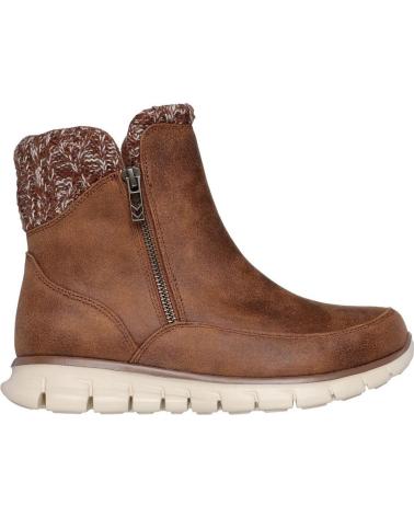 SKECHERS STIVALETTO 167941 MARRONE CON DETTAGLIO IN MAGLIA MARRON