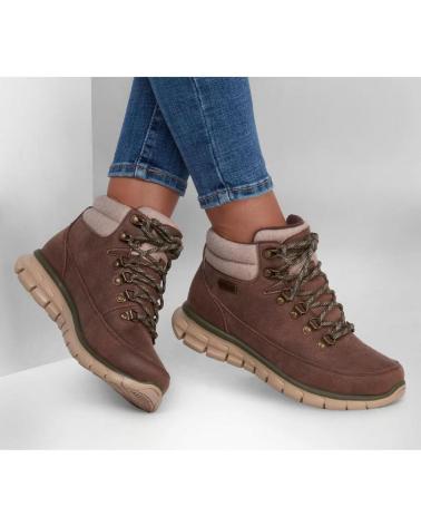 SKECHERS SCARPONCINO TREKKING IMPERMEABILE 167425 MARRONE MARRON