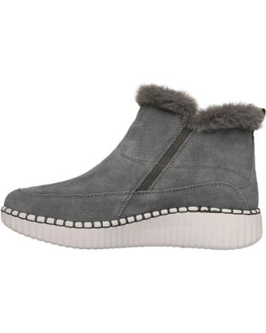 STIVALI SKECHERS 168108 CAMOSCIO KAKI CON FODERA CALDA KAKI