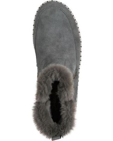 STIVALI SKECHERS 168108 CAMOSCIO KAKI CON FODERA CALDA KAKI