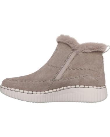 STIVALI SKECHERS 168108 CAMOSCIO TORTORA CON FODERA CALDA TAUPE