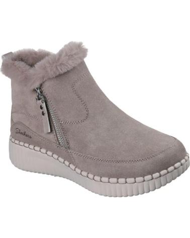 STIVALI SKECHERS 168108 CAMOSCIO TORTORA CON FODERA CALDA TAUPE