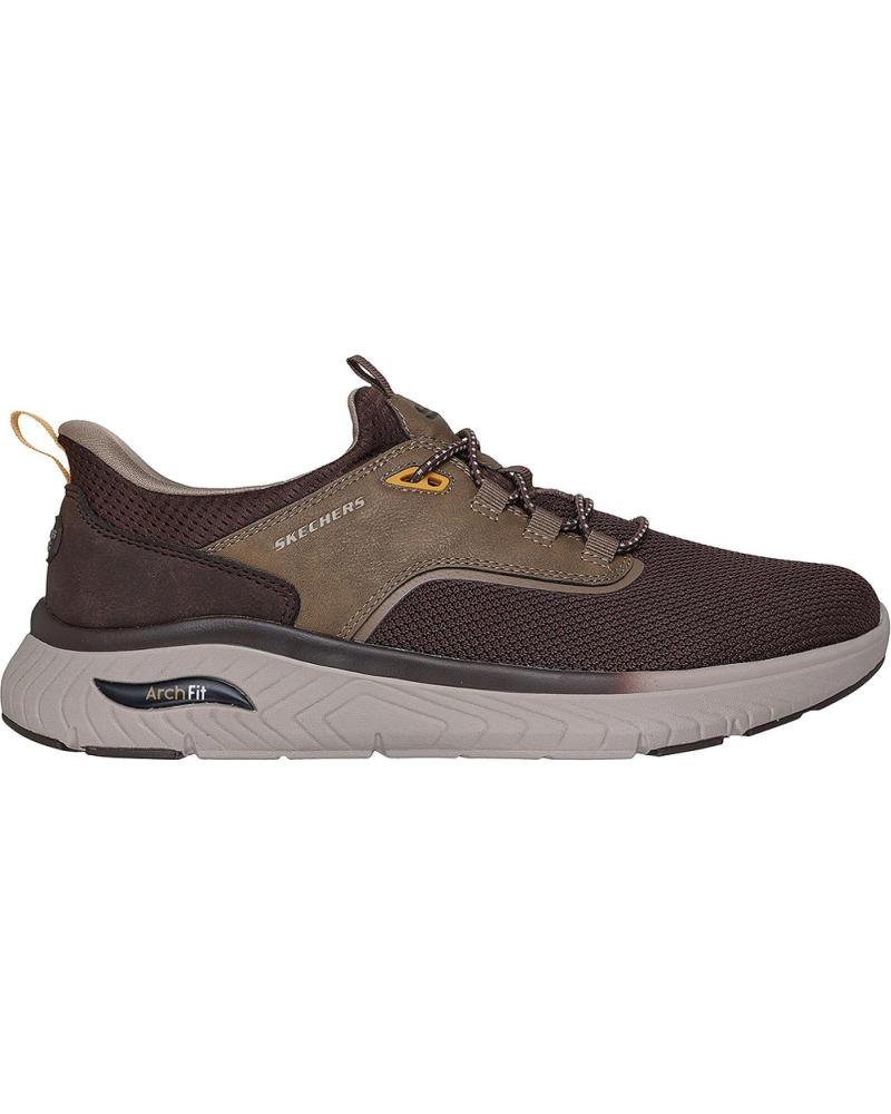 SKECHERS DEPORTIVOS HOMBRE 211190 MARRóN