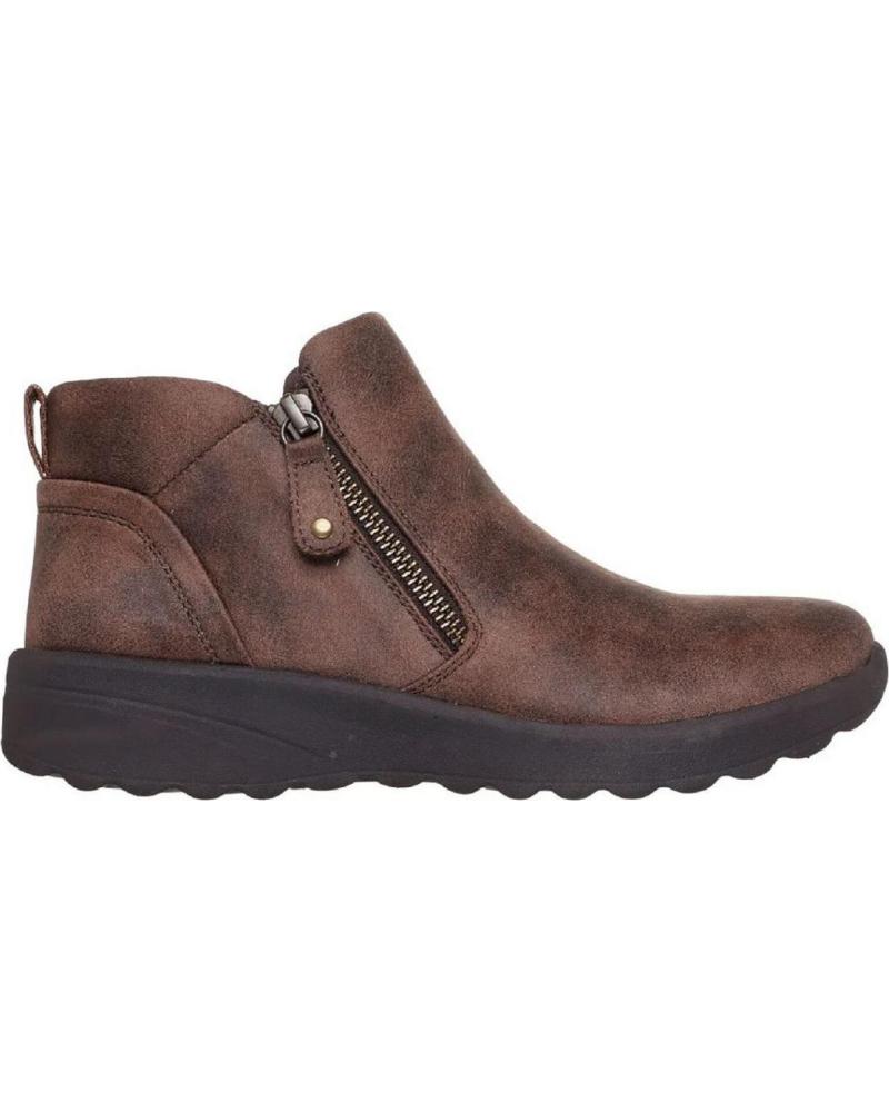 STIVALETTI SKECHERS 158952 MARRONI CON CERNIERA MARRON