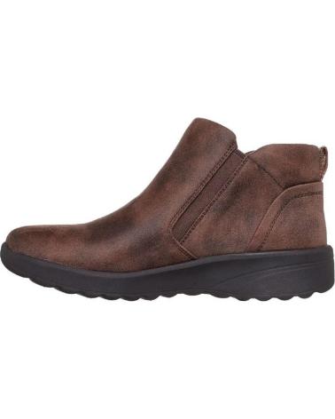 STIVALETTI SKECHERS 158952 MARRONI CON CERNIERA MARRON