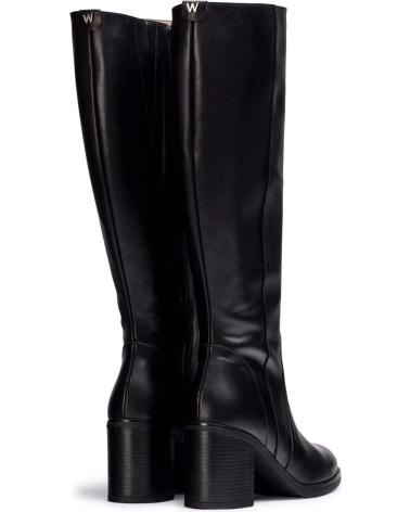 WONDERS BOTAS CON TACON LUCA I-9206-XL NEGRO