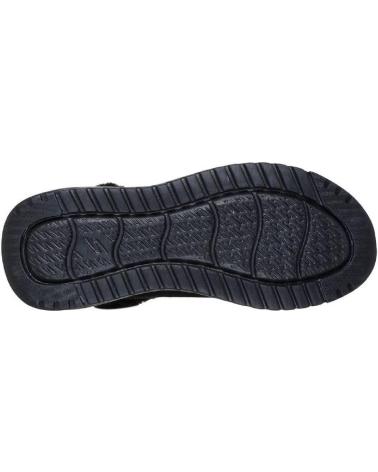 SKECHERS 144775 STIVALI IN CAMOSCIO NERO NEGRO