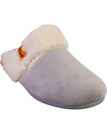 DEVALVERDE 6090 WARME HAUSSCHUHE GRAU GRIS