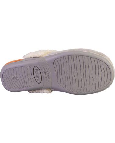 DEVALVERDE 6090 WARME HAUSSCHUHE GRAU GRIS
