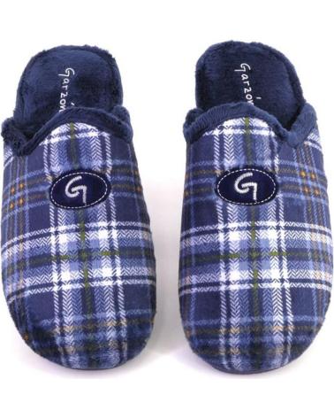 GARZON HOUSE SLIPPERS 6001 374 NAVY BLUE AZUL MARINO