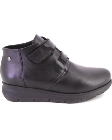 KAOLA LEDER STIEFELETTEN 6144 SCHWARZ NEGRO