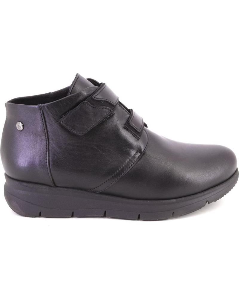 KAOLA LEDER STIEFELETTEN 6144 SCHWARZ NEGRO