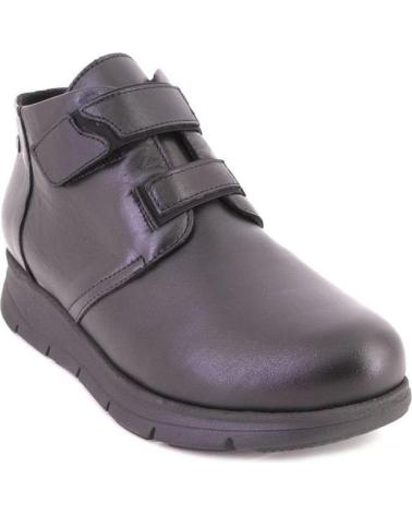 KAOLA LEDER STIEFELETTEN 6144 SCHWARZ NEGRO
