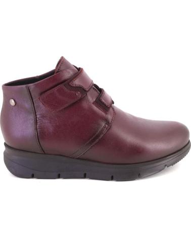 KAOLA LEDER STIEFELETTEN MODELL 6144 BORDEAUX BURDEOS