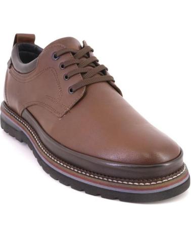ZEN 480002 SCHNÜRSCHUHE AUS BRAUNEM LEDER CUERO