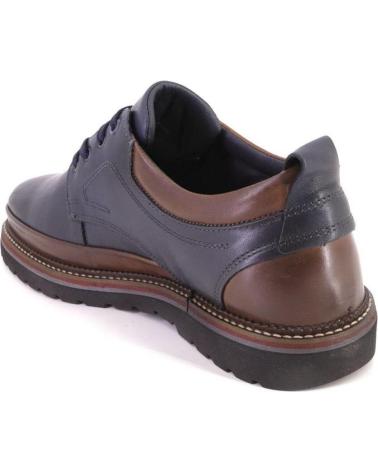 ZEN 480002 SCHNÜRSCHUHE AUS MARINEBLAUEM LEDER AZUL MARINO