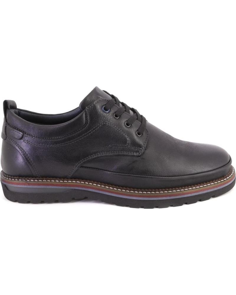 ZEN 480002 SCHWARZE LEDERSCHUHE MIT SCHNÜRUNG NEGRO