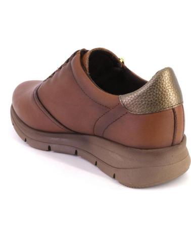 KAOLA 6145 - LEATHER SHOES WITH ZIPPER AND LACES CUERO