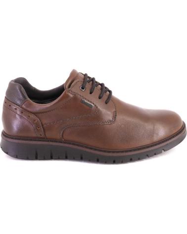 IGI&CO 86152 - BRAUNE LEDERSCHUHE MIT SCHNÜRSENKELN MARRON