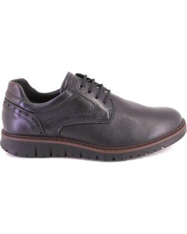 IGI&CO 86152 - SCHWARZE LEDERSCHUHE MIT SCHNÜRSENKELN NEGRO