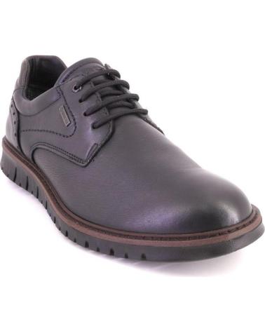 IGI&CO 86152 - SCHWARZE LEDERSCHUHE MIT SCHNÜRSENKELN NEGRO
