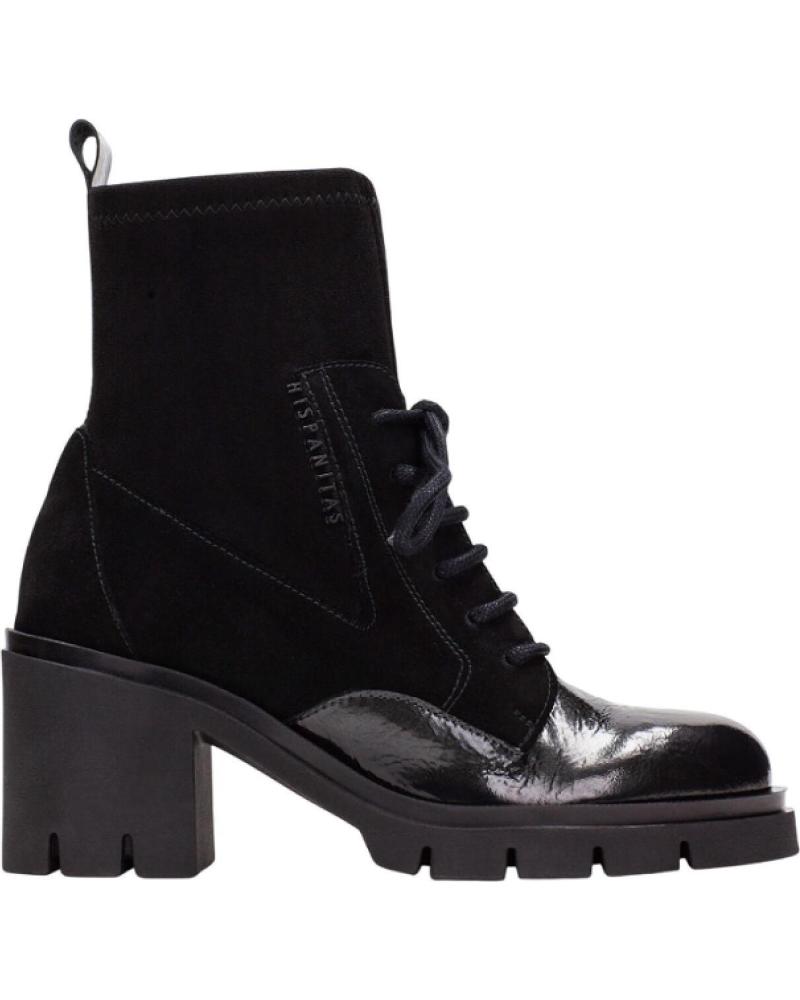BOTA HISPANITAS ZURICH HI254281 ANTRACITE PRETO NEGRO