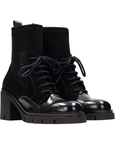 BOTA HISPANITAS ZURICH HI254281 ANTRACITE PRETO NEGRO
