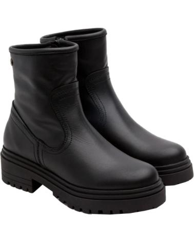 PORRONET BOTINES PLANOS MUJER 4726 NEGRO