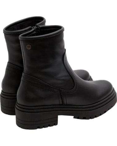 PORRONET BOTINES PLANOS MUJER 4726 NEGRO