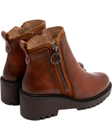 PORRONET BOTINES PLANOS MUJER 4744 CUERO MARRóN