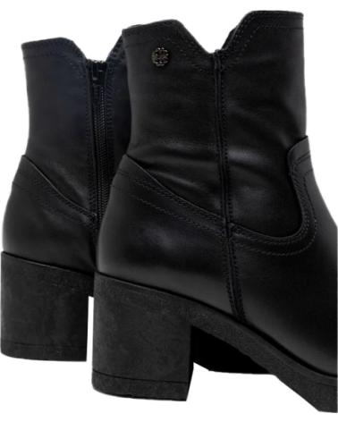 PORRONET BOTINES DE TACON MUJER 4762 NEGRO