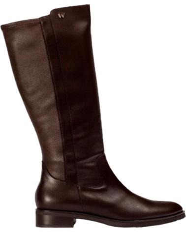 WONDERS BOTAS PLANAS MUJER 54100 MARRON MARRóN