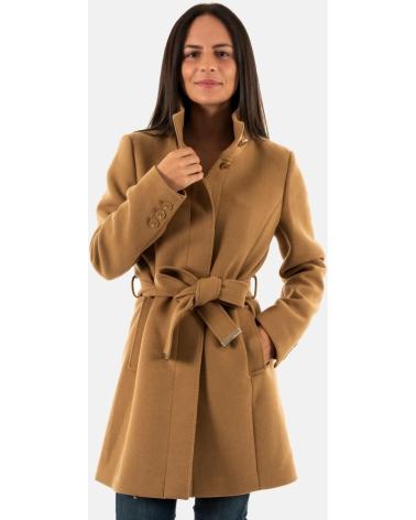 SALSA 21006875 - CAPPOTTO STILE CLASSICO CON CINTURA MARRONE MARRóN