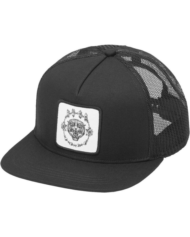 RVCA CAPPELLINO TRUCKER BENJ TIGER EYES NERO NAN