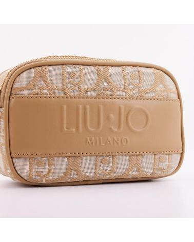BORSA A TRACOLLA LIU JO S CAMERA CASE MONOGRAM MARRONE CHIARO 60924 60924